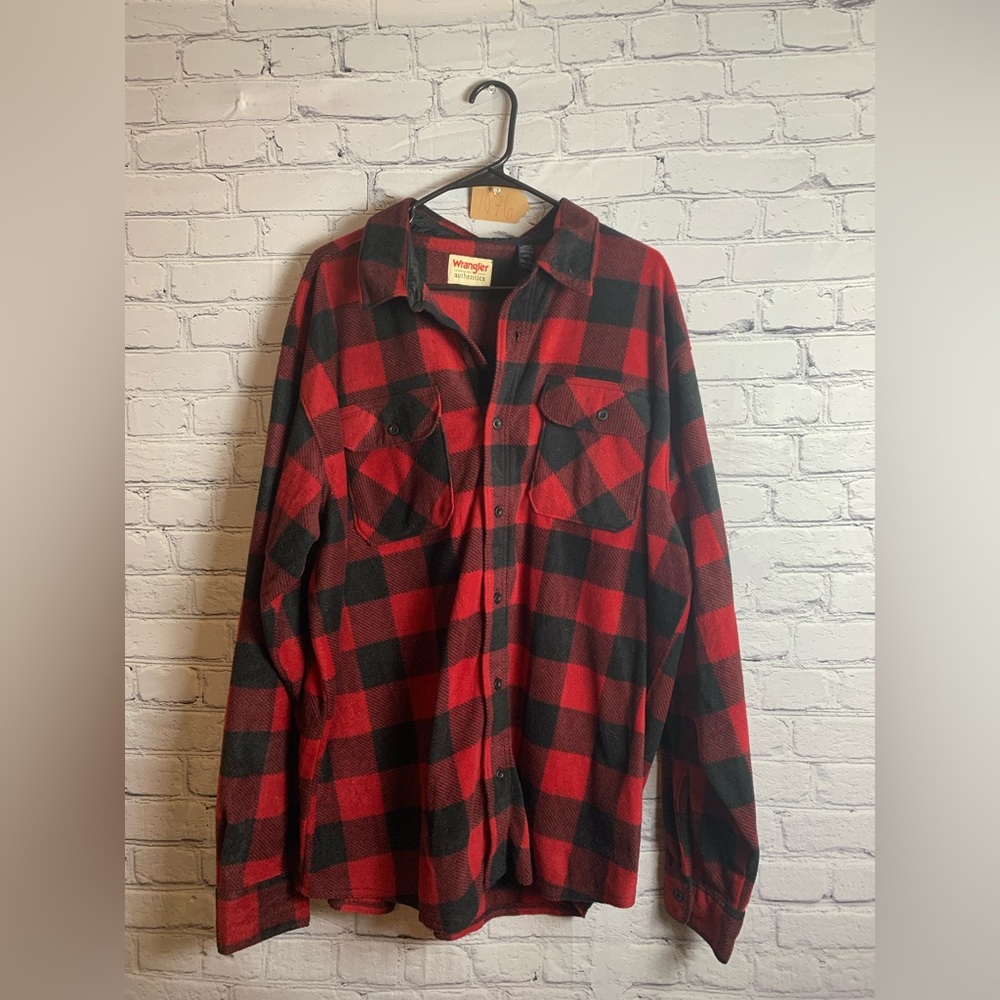 Wrangler flannel!